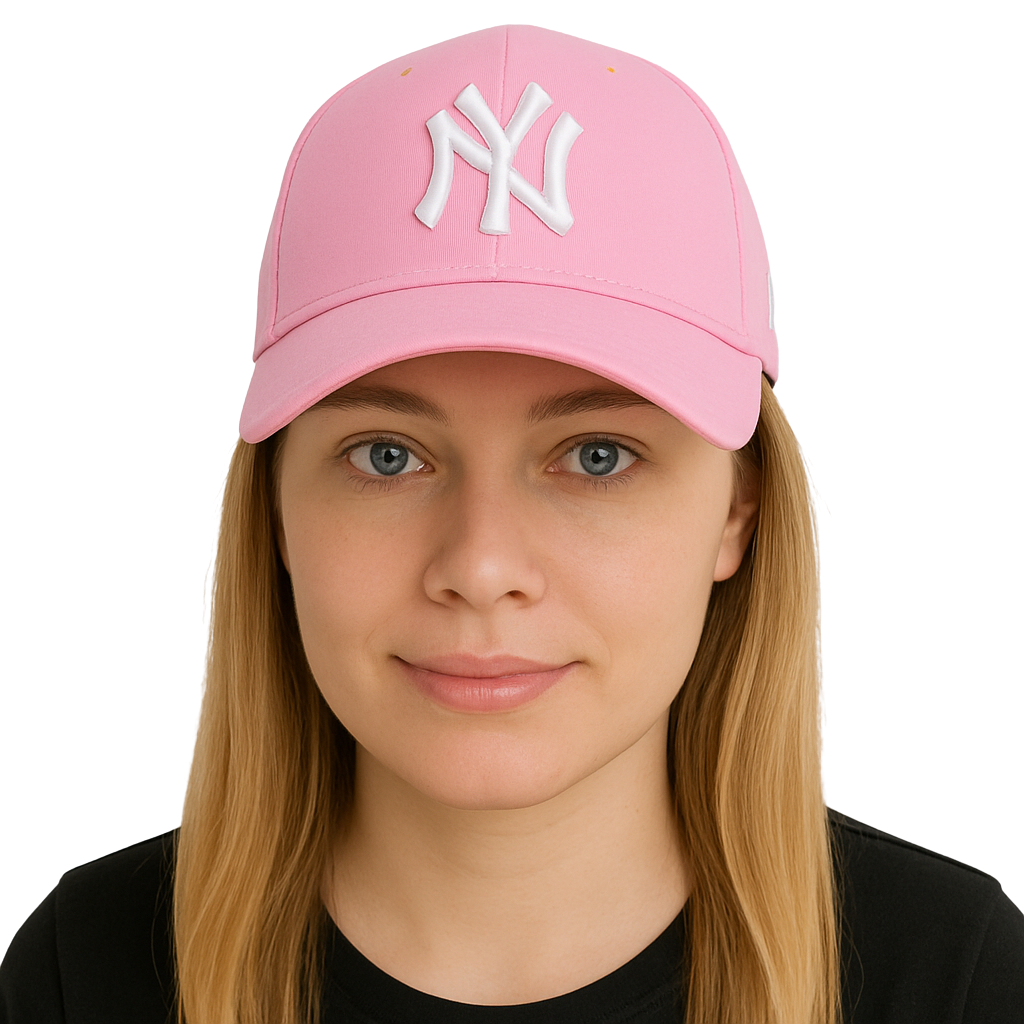 GORRA NY PINK