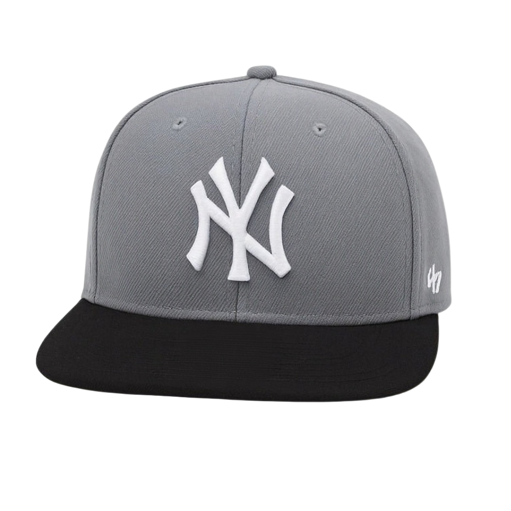 GORRA NY GREY, BLACK (CERRADA)