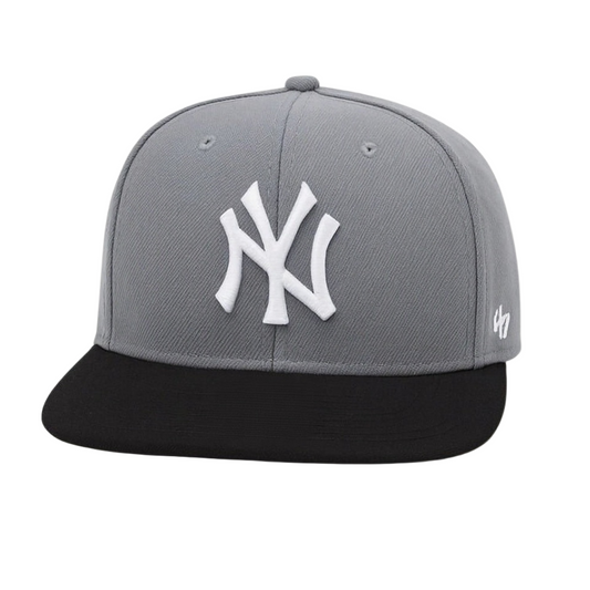 GORRA NY GREY, BLACK (CERRADA)