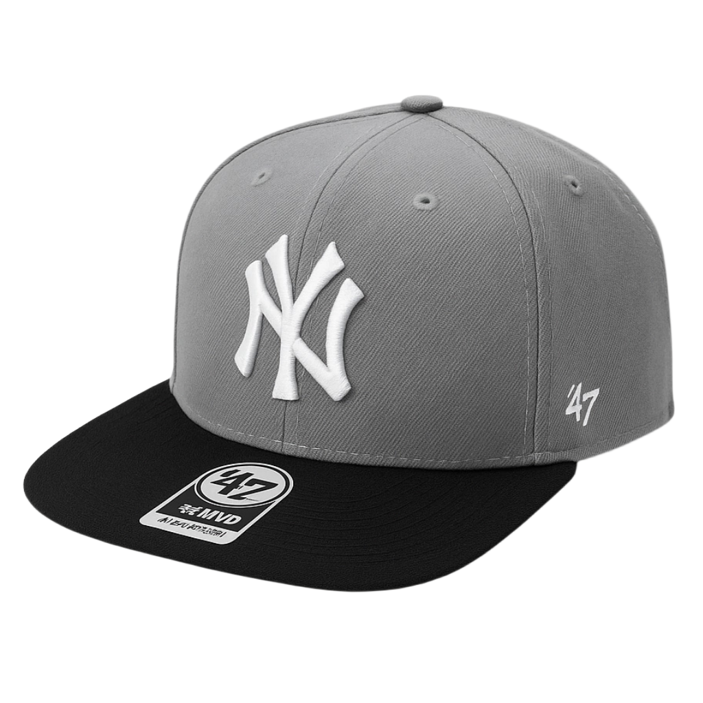 GORRA NY GREY, BLACK (CERRADA)